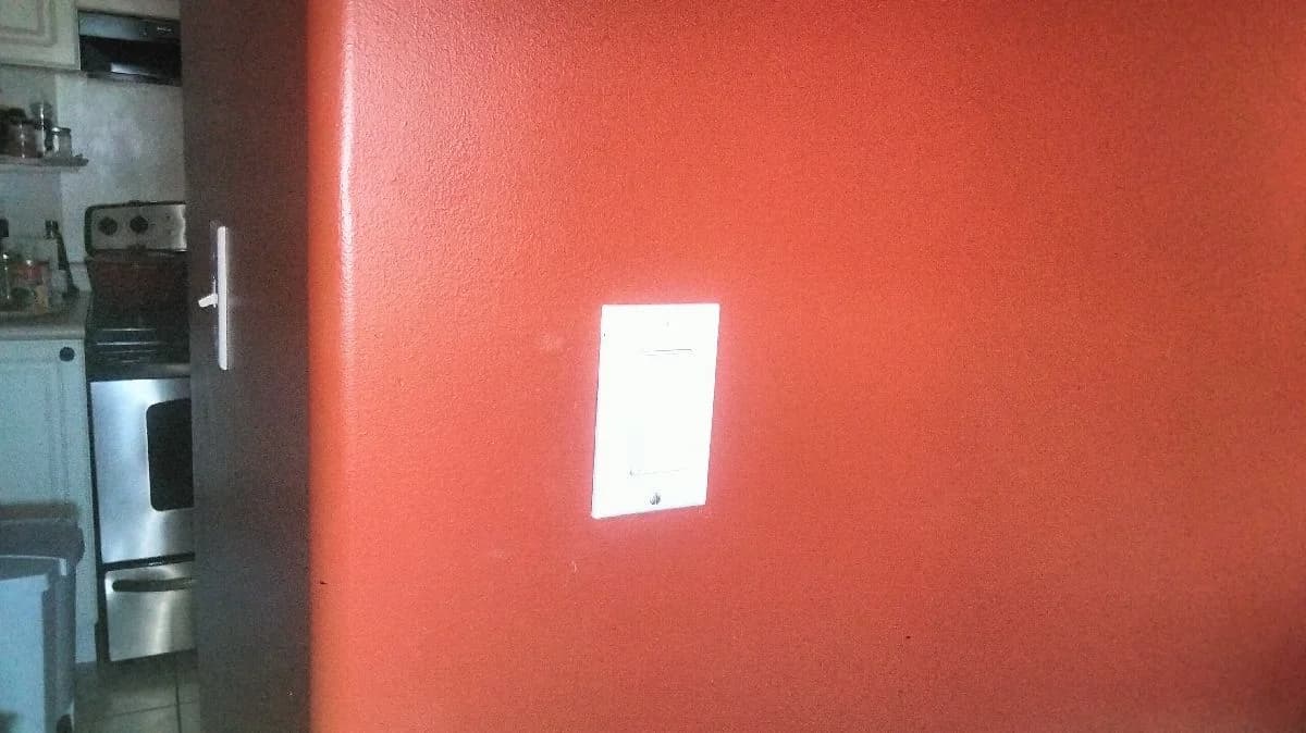 Completed Diva dimmer installed during a Vancouver electrical service call
