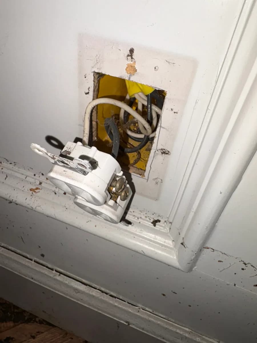 Recorded electrical work from a PTX inspection in Vancouver