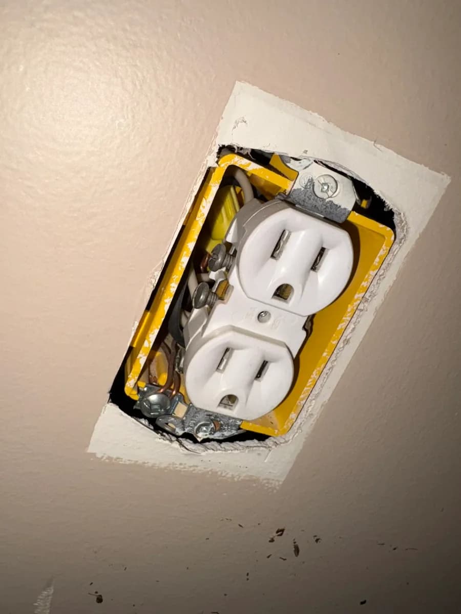 Recorded electrical work from a PTX inspection in Vancouver